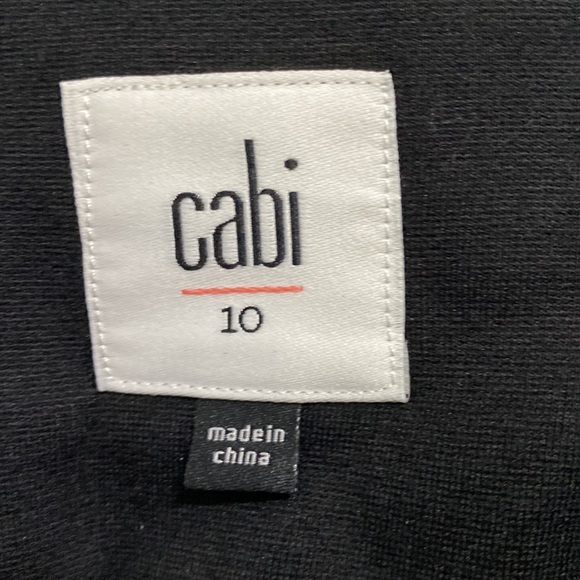 CAbi 3549 Agency Peplum Jacket Size 10 New In Bag - Picture 7 of 10